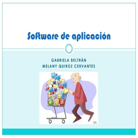 Software de aplicación