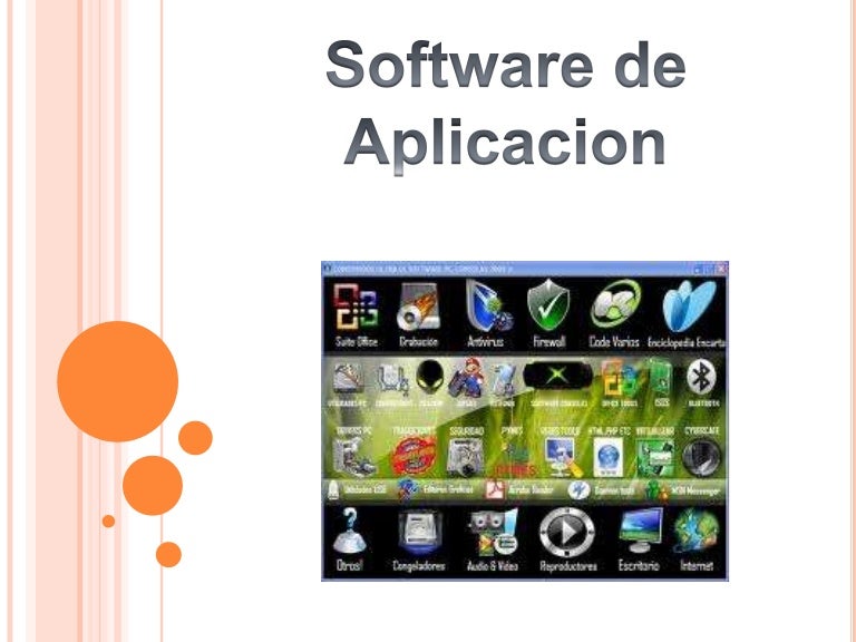 Software de aplicacion