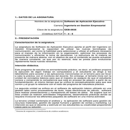 Software de aplicacion ejecutivo ige 2009
