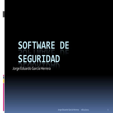 Software de seguridad
