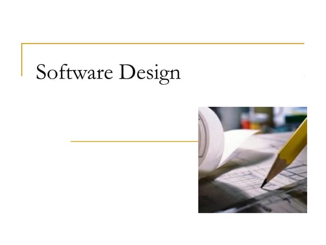 Software design i (2) (1) | PPT