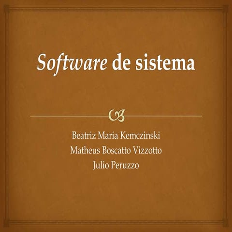 Software de sistema