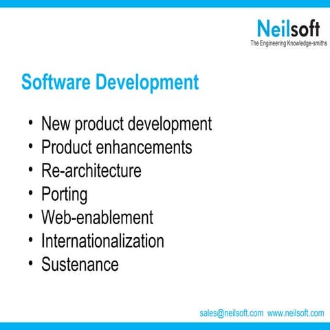 Industrial Projects at Neilsoft | PPT