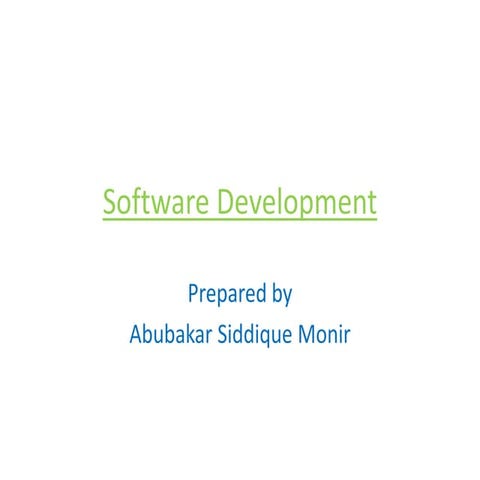 Software development | PPT