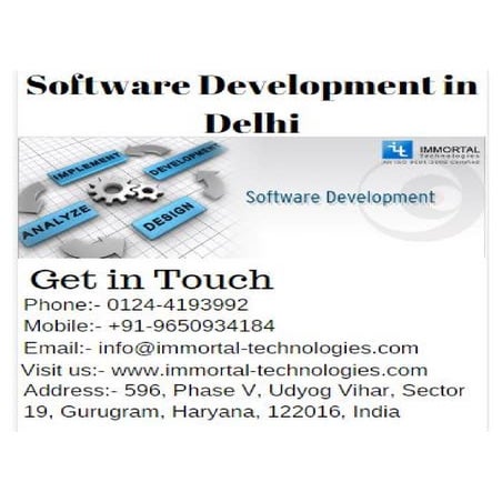 Software development in Delhi
