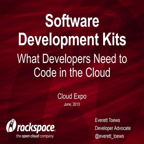 Software Development kits | PPTX