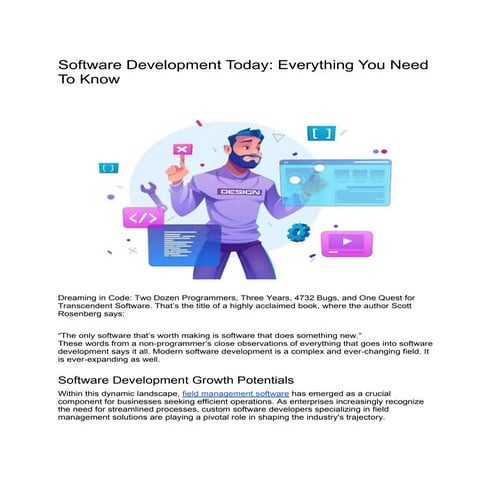 Software Development Today Everything You Need To Know.pdf