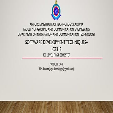 Software Dev Techniques.pdf