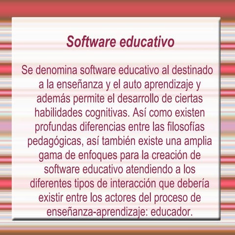 Software educ