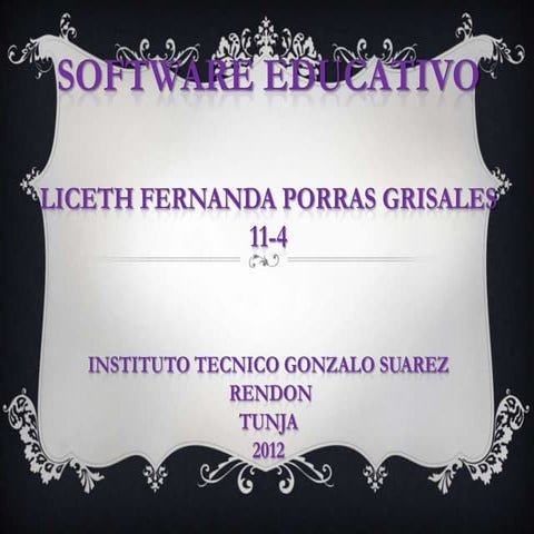 Software educativo