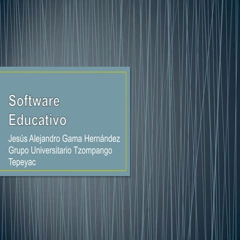 Software educativo