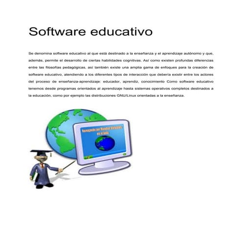 Software educativo