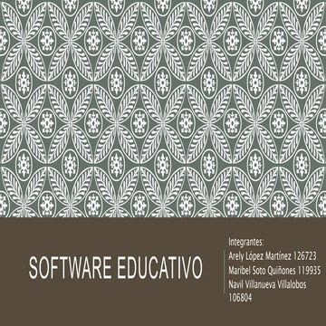Software educativo
