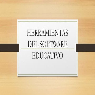 Software educativo