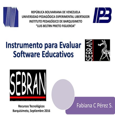 Software educativo. sebran abc | PPTX