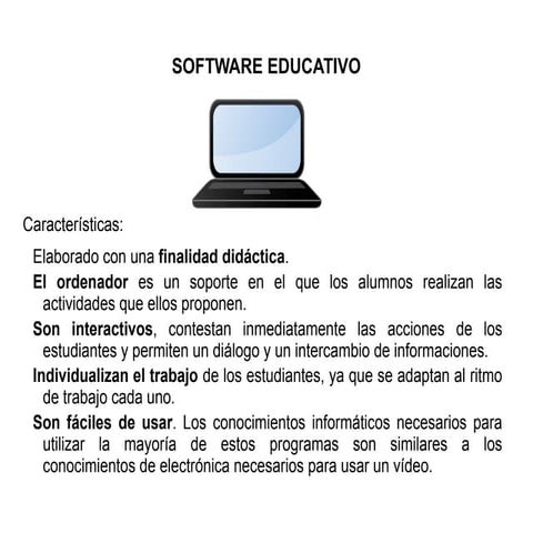 Software educativo 