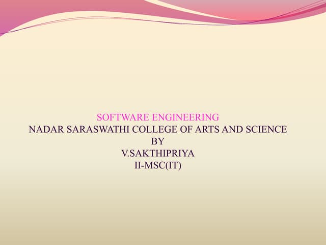 Software engineering