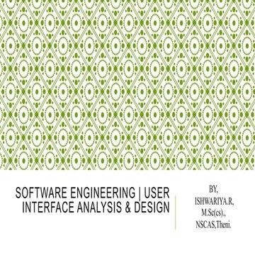 Software engineering