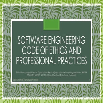software engineering Code of ethics and professional practices.pptx