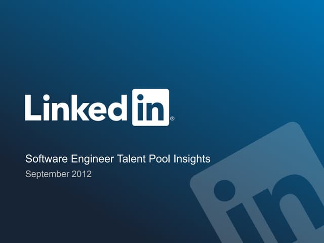 US Software Engineer | Talent Pool ...