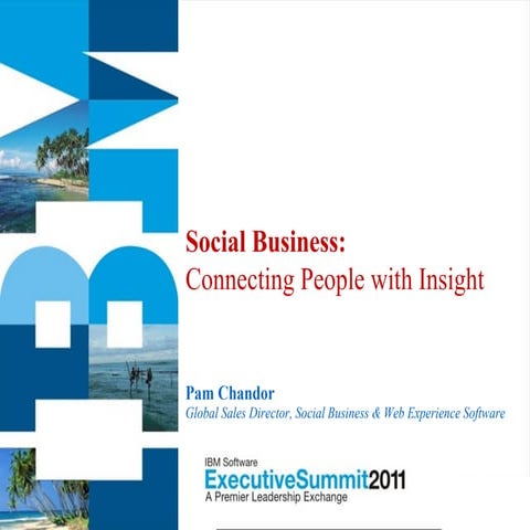 Software Exec Summit Social Business Deck 72011