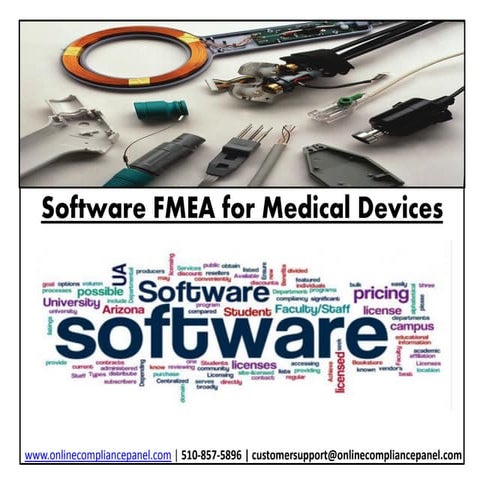 Software fmea for medical devices