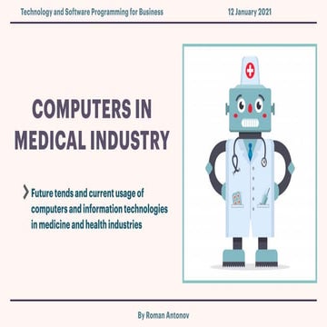 Future of medical industry
