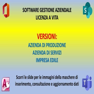 Software gestionale, licenza a vita € 19,99. Amministrazione classica, contro...