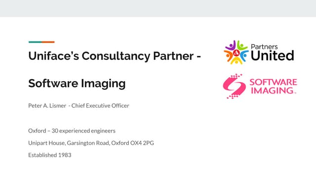 Software imaging by Peter Lismer CEO 