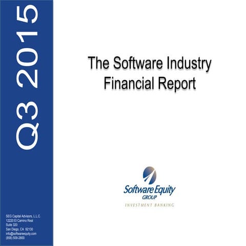 Software industry financial_report_3_q15