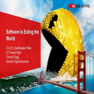 Software Is Eating The World - Keynote ICT Award Night