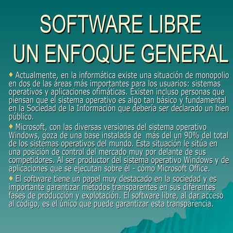 Software Libre