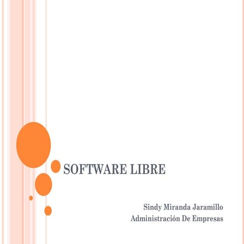 Software libre