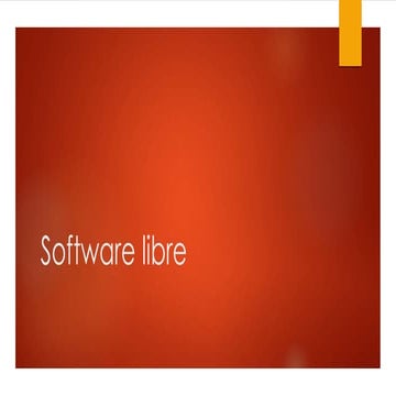 4 LIBERTADES DEL SOFTWARE LIBRE. | PDF
