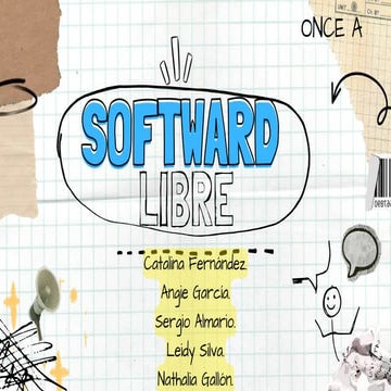 Software Libre. | PDF