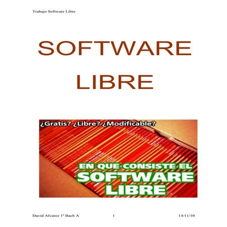 Software libre doc