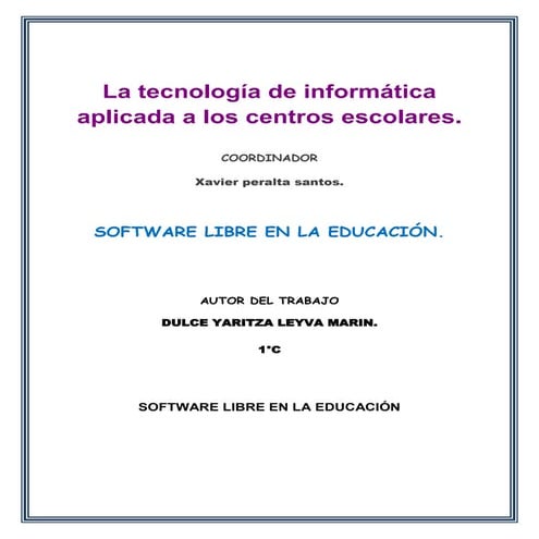 Diferencias entre el software libre y software privativo | PDF