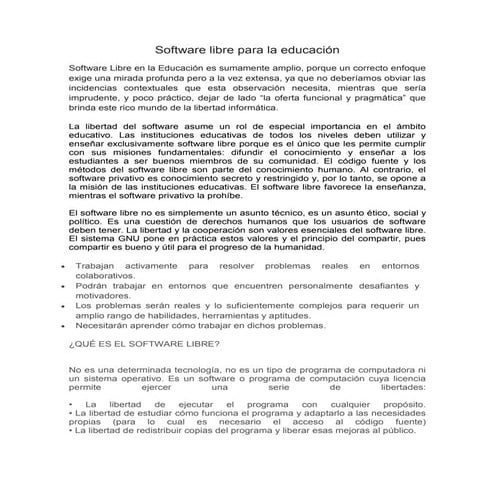 Comunidades y Software Libre | PDF