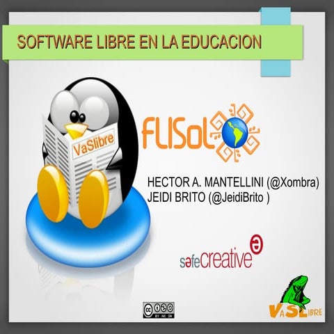 software libre didactico inclusivo y bonito | PPTX