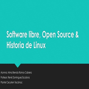 Mapa mental ubuntu | PDF