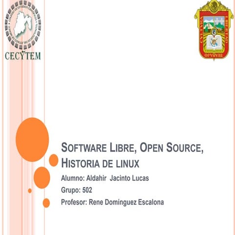 Software libre, open source, historia de