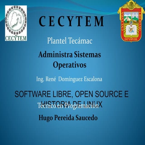 Software libre open source y historia de linux