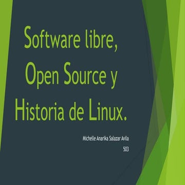 Software libre, open source y historia de linux