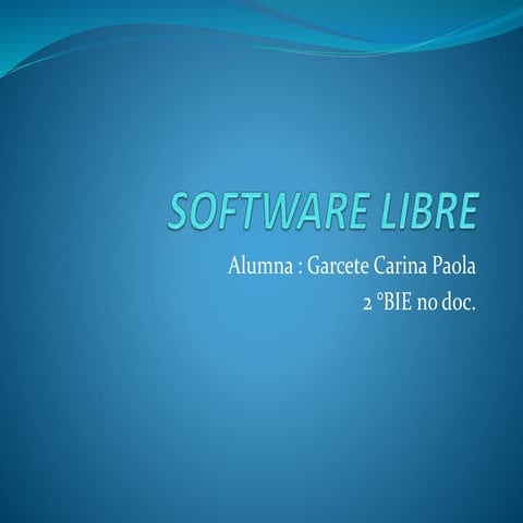Software librepower