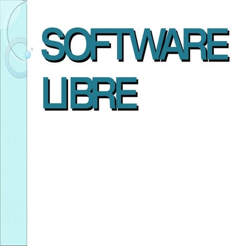 Software libre power point