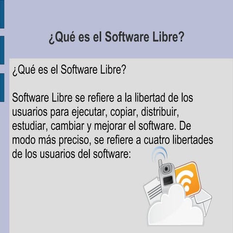Software libre presentacion | ODP