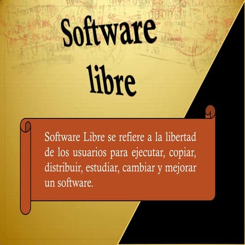 Software libres
