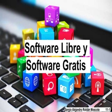 Software libre y software gratis