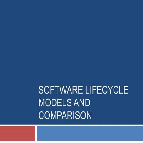Software life cycle comparison