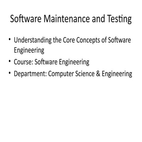 Manual Testing Types Used in Software Testing | PPTX
